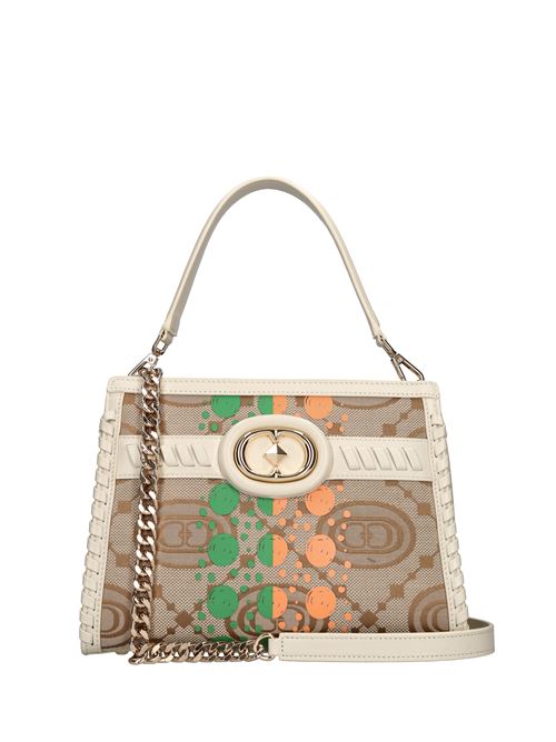 Borsa monogram in pelle e tessuto LA CARRIE | 141P-TZ-152-JALAVORIO